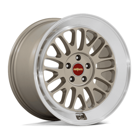 Rotiform RC214 SCP – 19X10.5 – 5X112 – 35 mm – MATTE GOLD W/ DIAMOND CUT LIP