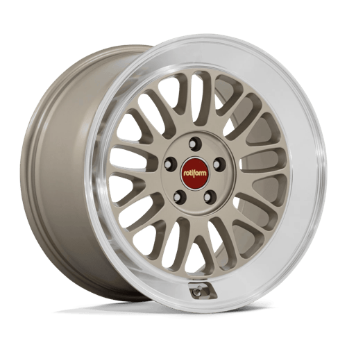 Rotiform RC214 SCP – 18X8.5 – 5X120 – 35 mm – MATTE GOLD W/ DIAMOND CUT LIP