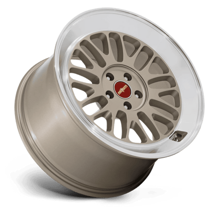Rotiform RC214 SCP – 19X9.5 – 5X112 – 25 mm – MATTE GOLD W/ DIAMOND CUT LIP