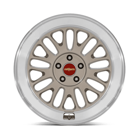 Rotiform RC214 SCP – 19X8.5 – 5X112 – 25 mm – MATTE GOLD W/ DIAMOND CUT LIP