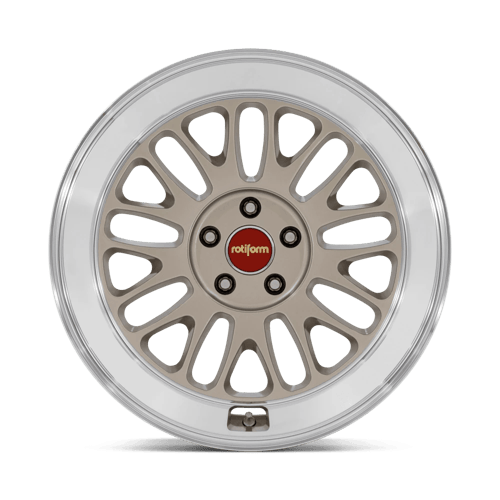 Rotiform RC214 SCP – 19X8.5 – 5X112 – 25 mm – MATTE GOLD W/ DIAMOND CUT LIP