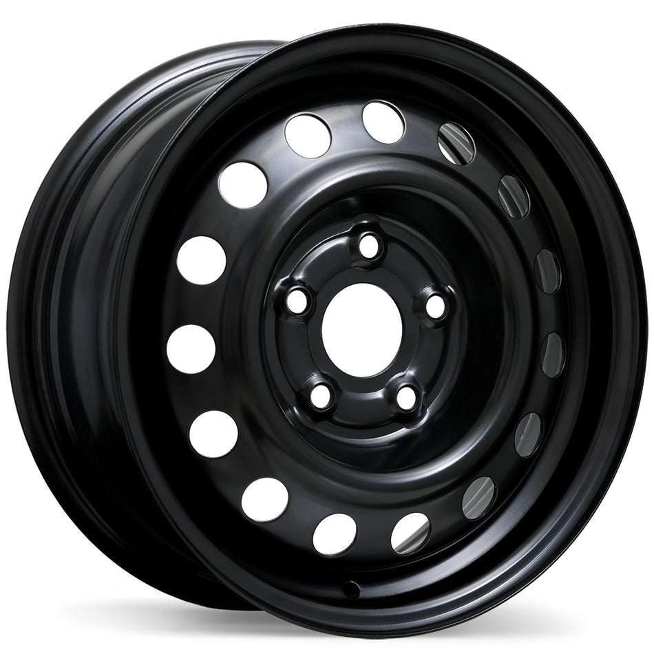 Steel / Acier – Traditional / Traditionnel – 15X6.0 – 5x114.3 – +45 mm – Noir