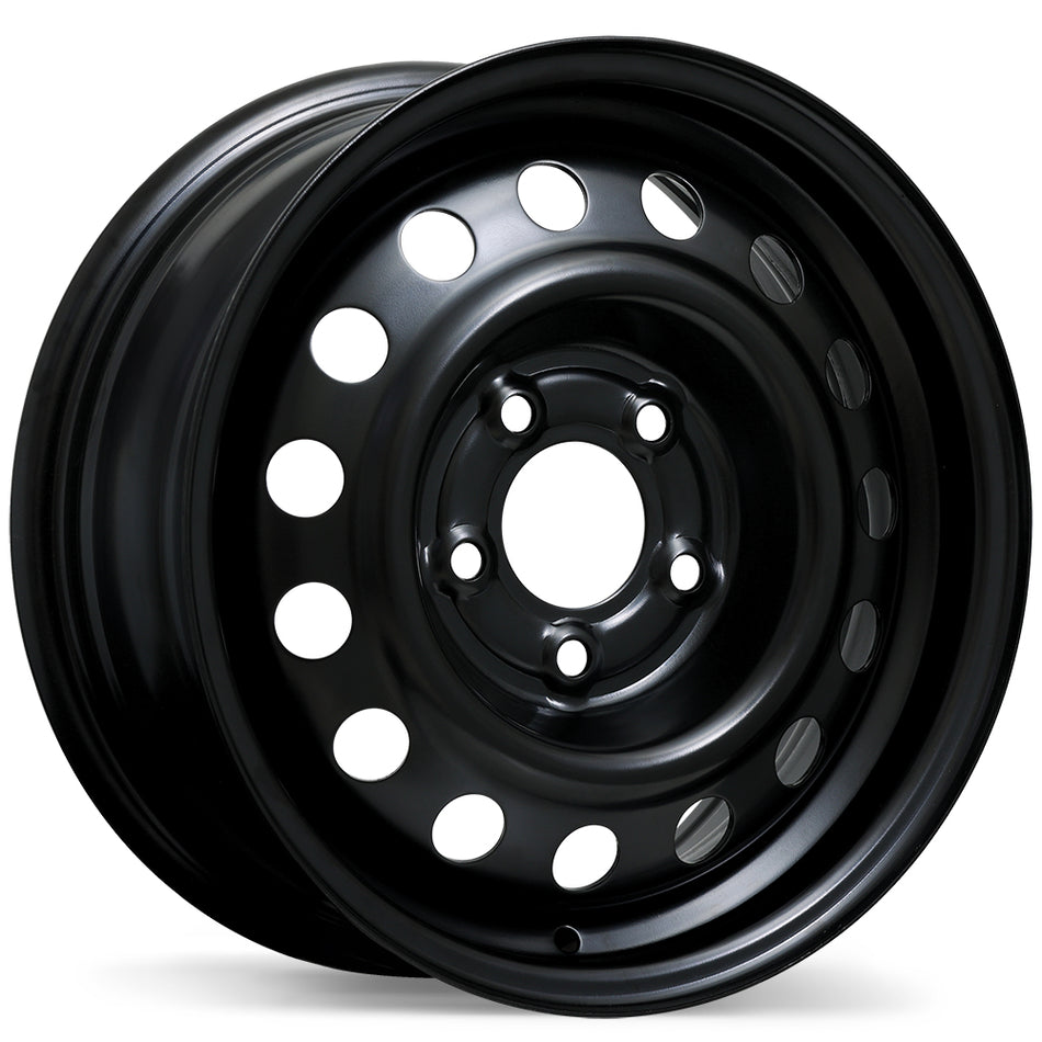 Steel / Acier – Traditional / Traditionnel – 15X6.0 – 5x114.3 – +40 mm – Noir