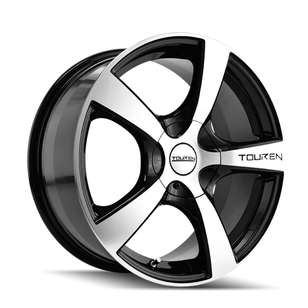 Touren Wheels TR90 – 16x7, 5x105/5x108, +42 – Gloss Black Machined