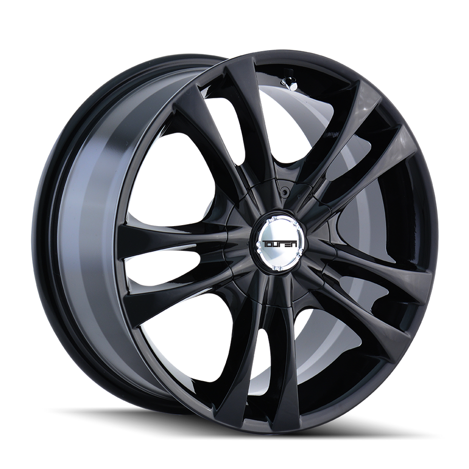 Touren Wheels TR22 – 15x7, 4x100/4x114.3, +40 – Gloss Black