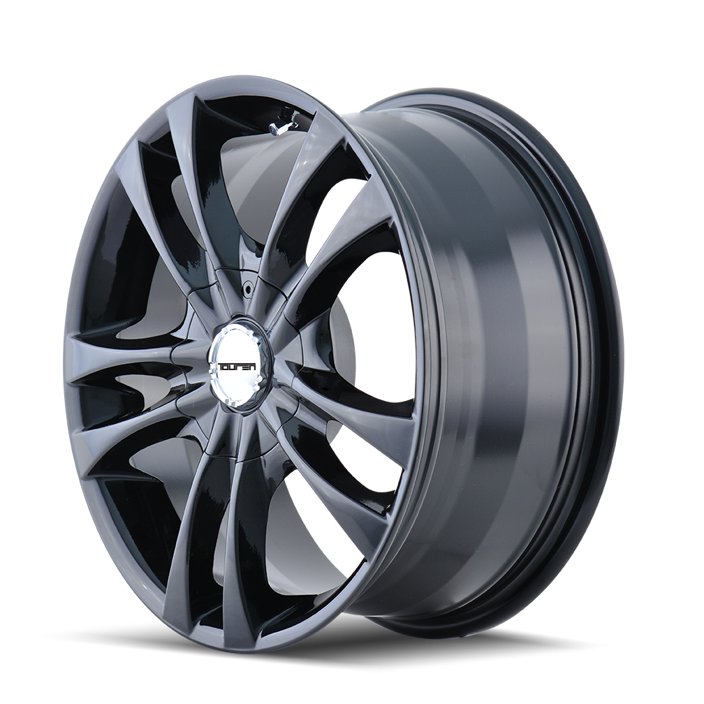 Touren Wheels TR22 – 16x7, 5x100/5x114.3, +40 – Gloss Black