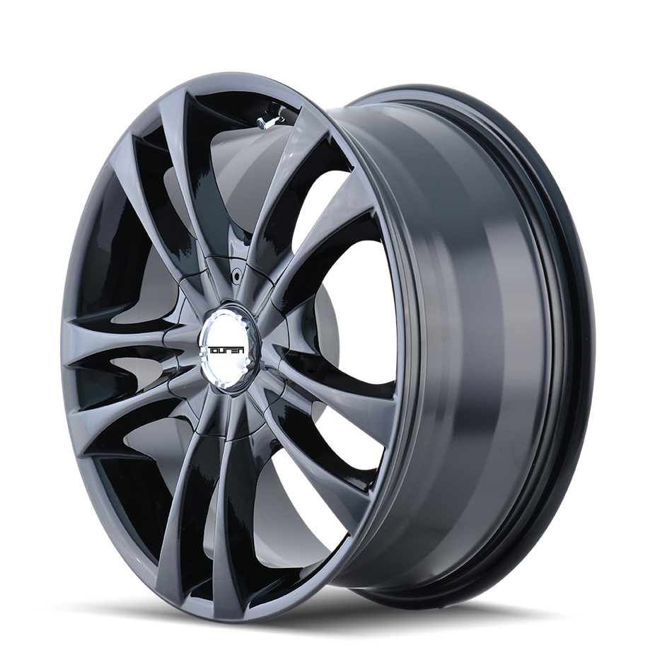 Touren Wheels TR22 – 16x7, 5x100/5x114.3, +40 – Gloss Black