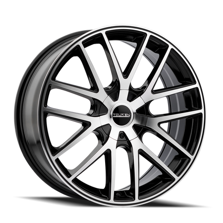 Touren Wheels TR60 – 16x7, 5x100/5x114.3, +42 – Gloss Black Machined