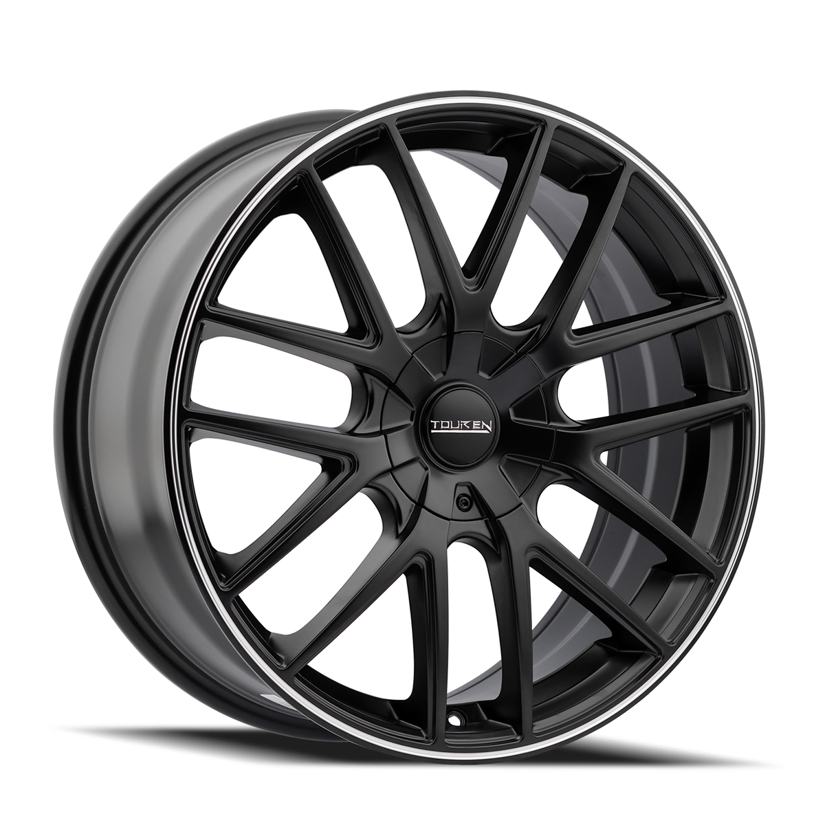 Touren Wheels TR60 – 17x7.5, 5x112/5x120, +42 – Matte Black Machined