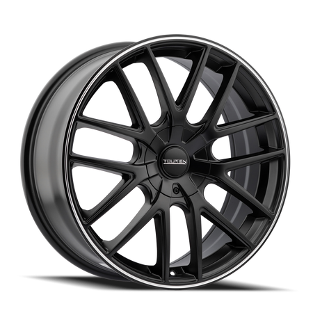 Touren Wheels TR60 – 17x7.5, 5x112/5x120, +42 – Matte Black Machined