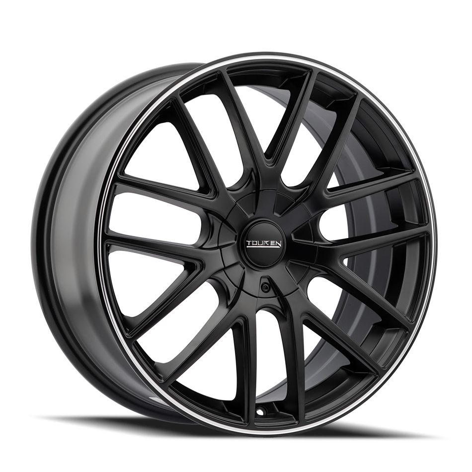 Touren Wheels TR60 – 20x8.5, 5x108/5x114.3, +40 – Matte Black Machined