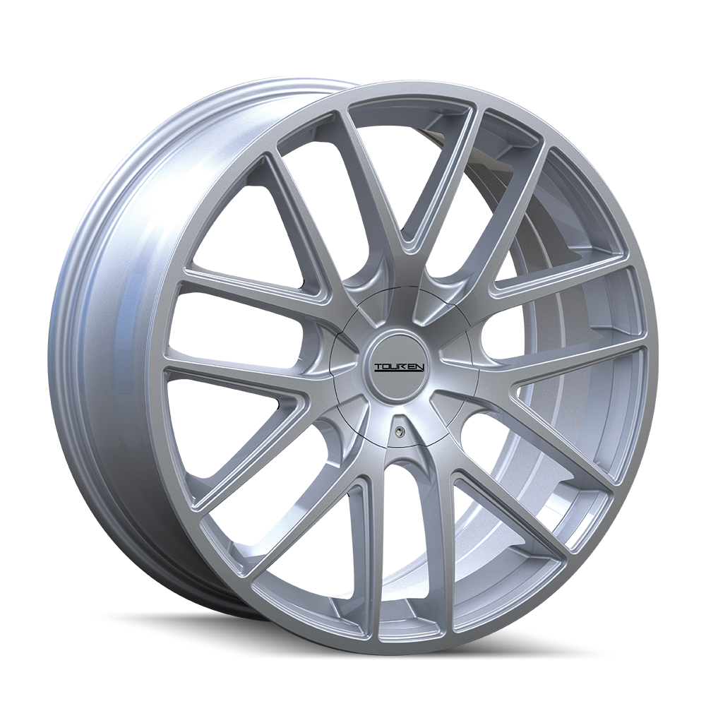 Touren Wheels TR60 – 17x7.5, 5x100/5x114.3, +42 – Gloss Hyper Silver