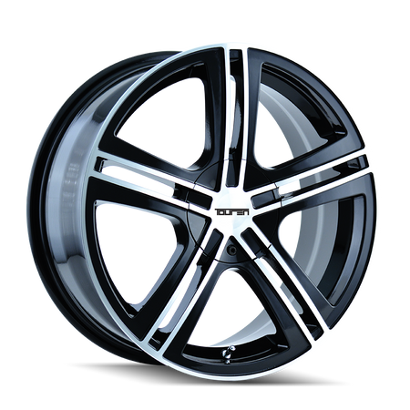 Touren Wheels TR62 – 18x7.5, 5x100/5x114.3, +40 – Gloss Black Machined
