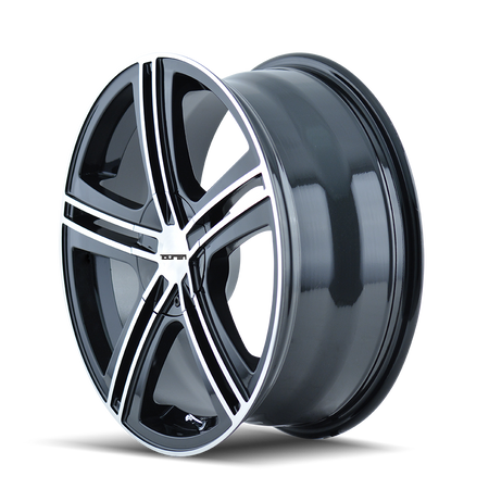 Touren Wheels TR62 – 16x7, 5x100/5x114.3, +40 – Gloss Black Machined