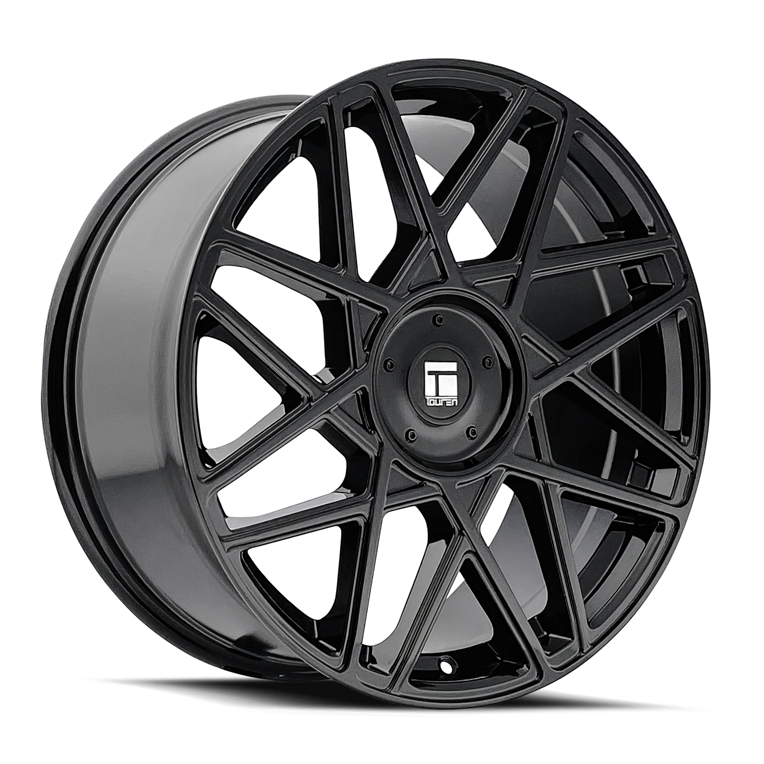 Touren Wheels TR66 – 17x8, 5x108/5x114.3, +35 – Gloss Black