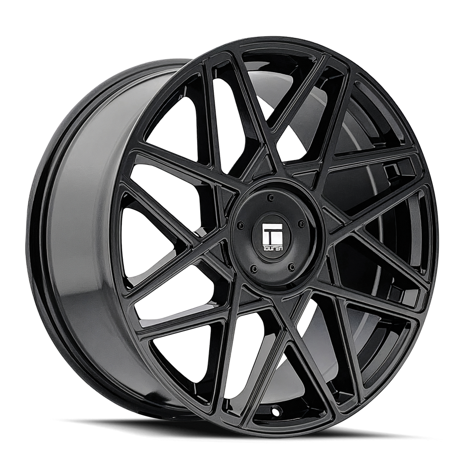 Touren Wheels TR66 – 20x9, 5x108/5x114.3, +35 – Gloss Black