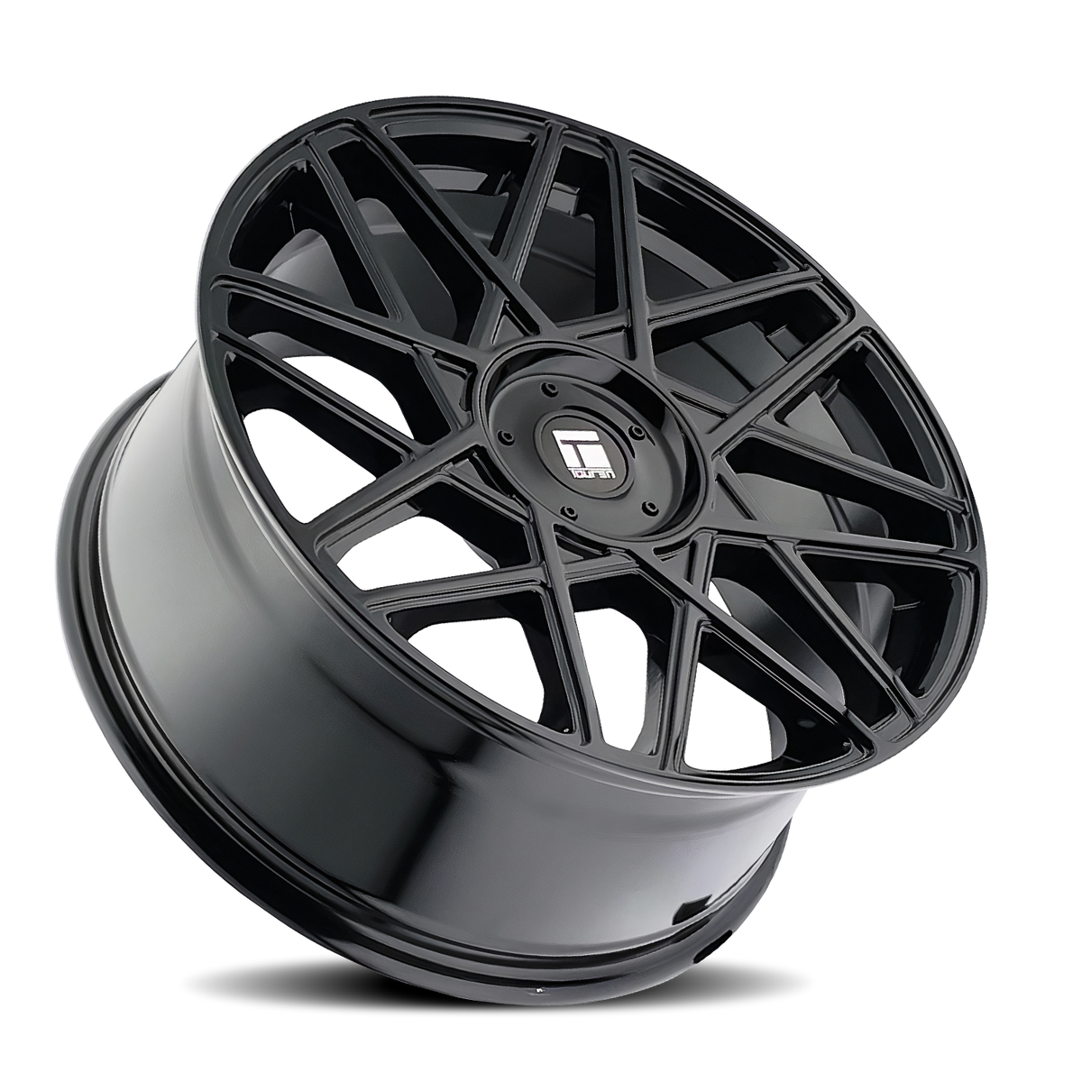 Touren Wheels TR66 – 18x8, 5x108/5x114.3, +35 – Gloss Black