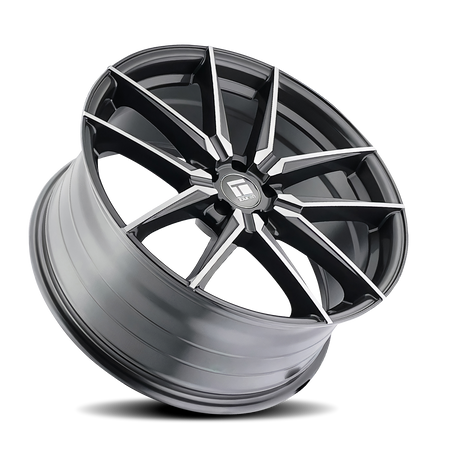Touren Wheels TR94 – 18x8, 5x114.3, +35 – Gloss Graphite Brushed With Dark