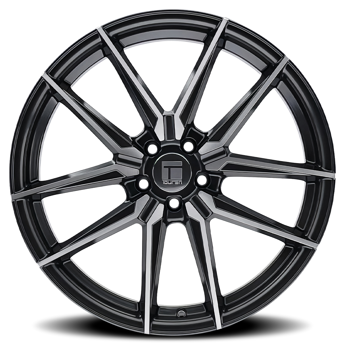 Touren Wheels TR94 – 20x9, 5x120, +35 – Gloss Graphite Brushed With Dark