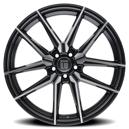 Touren Wheels TR94 – 18x8, 5x114.3, +35 – Gloss Graphite Brushed With Dark