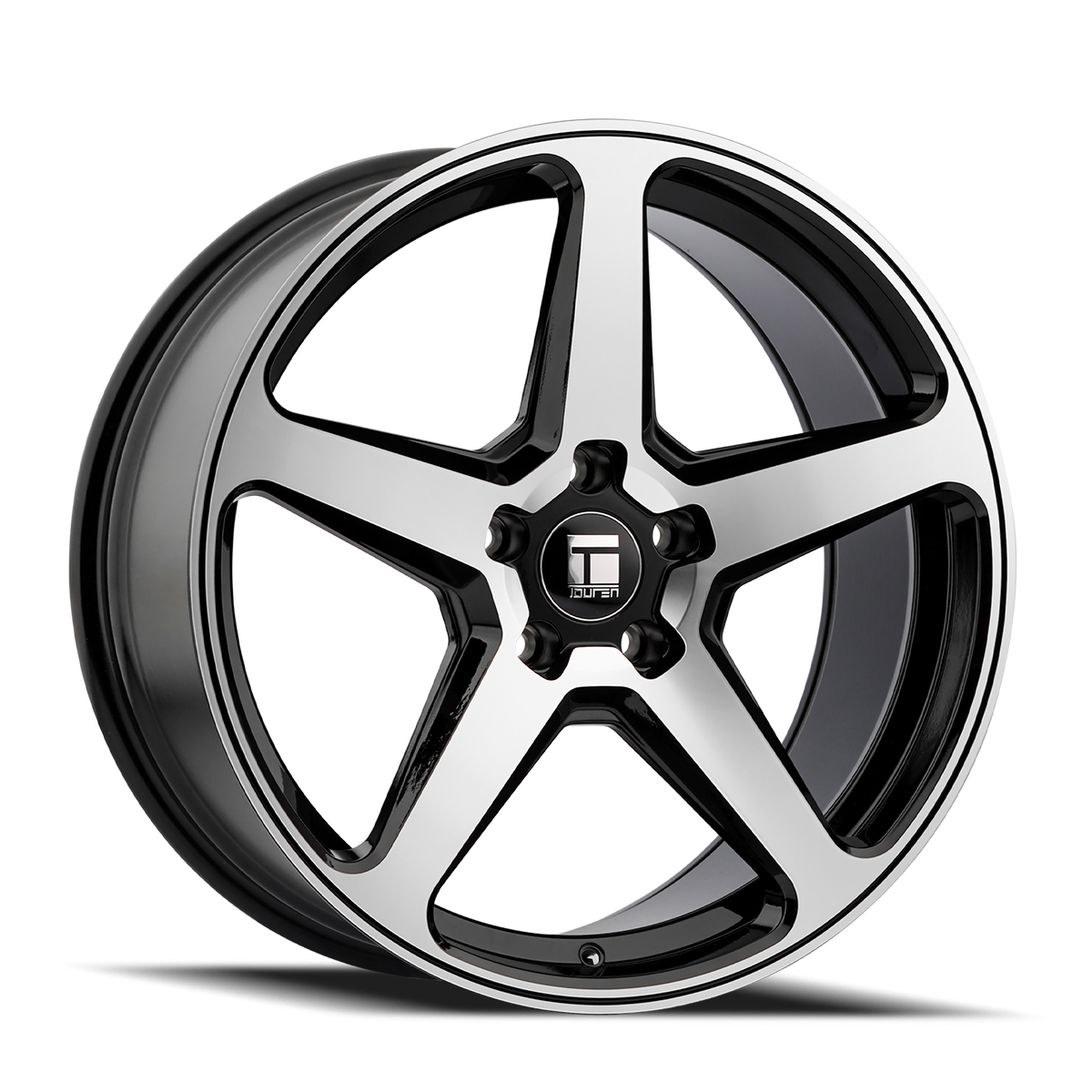 Touren Wheels TF96 – 20x9, 5x112, +35 – Gloss Black Machined