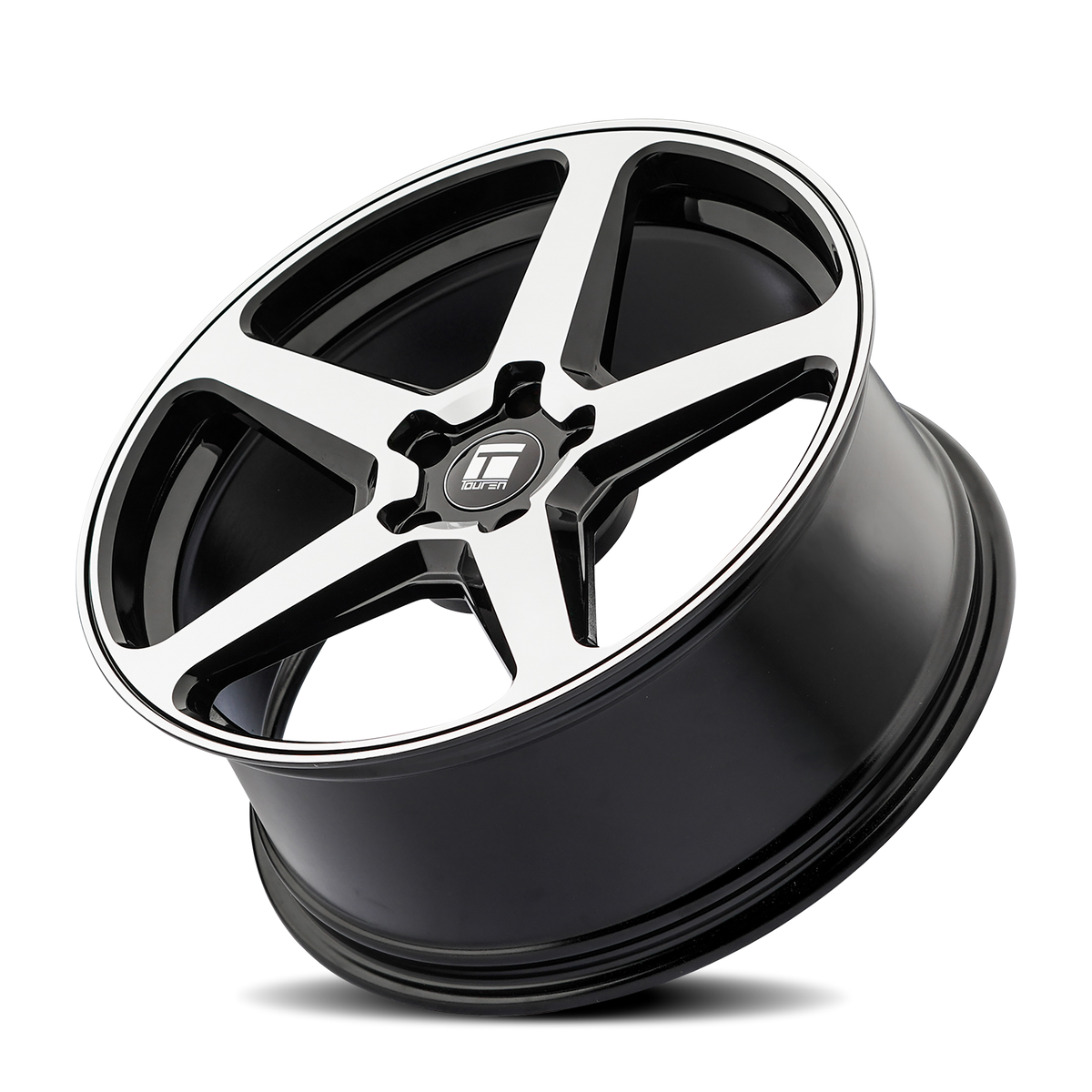 Touren Wheels TF96 – 20x9, 5x120, +35 – Gloss Black Machined