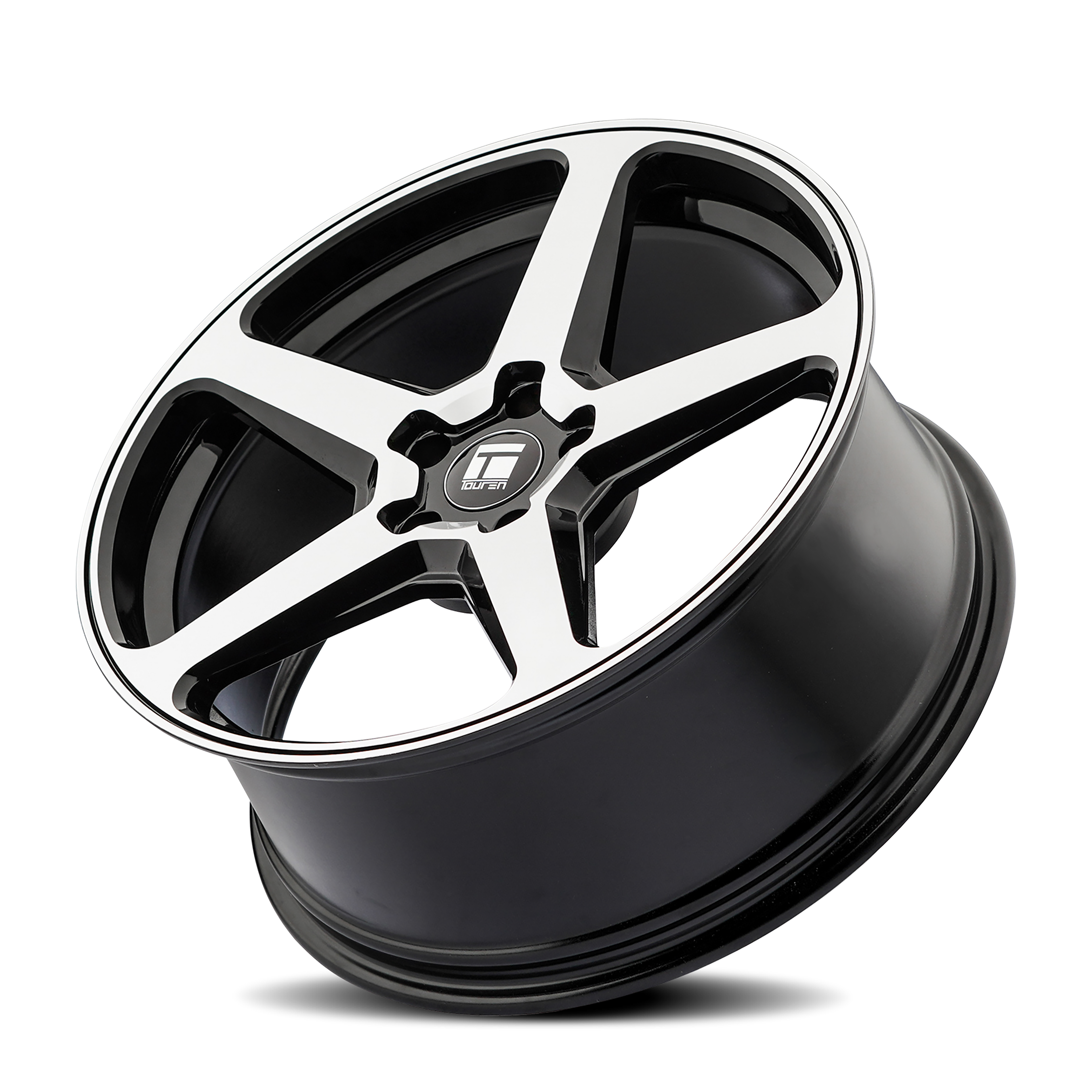 Touren Wheels TF96 – 20x9, 5x120, +35 – Gloss Black Machined