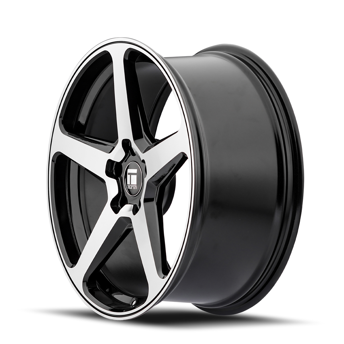 Touren Wheels TF96 – 20x9, 5x112, +35 – Gloss Black Machined