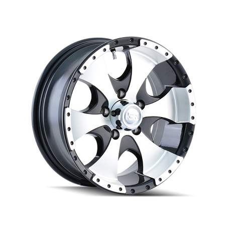 ION Wheels 136 – 15x6, 6x139.7, 0 – Gloss Black Machined