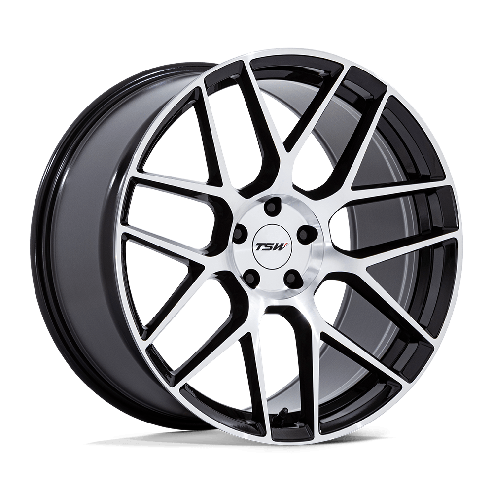 TSW TW002 LASARTHE – 20X9 – 5X120 – 27 mm – GLOSS BLACK MACHINED