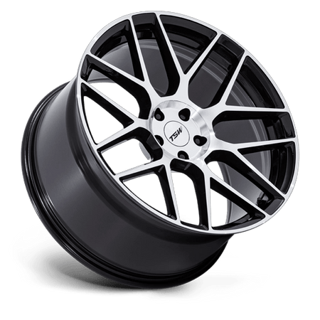 TSW TW002 LASARTHE – 18X10.5 – 5X114.3 – 25 mm – GLOSS BLACK MACHINED