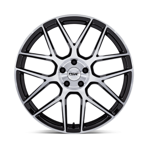 TSW TW002 LASARTHE – 18X10.5 – 5X114.3 – 25 mm – GLOSS BLACK MACHINED