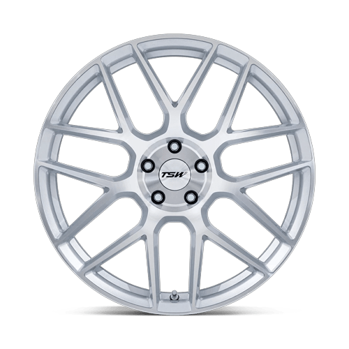 TSW TW002 LASARTHE – 22X10.5 – 5X112 – 38 mm – GLOSS SILVER MACHINED