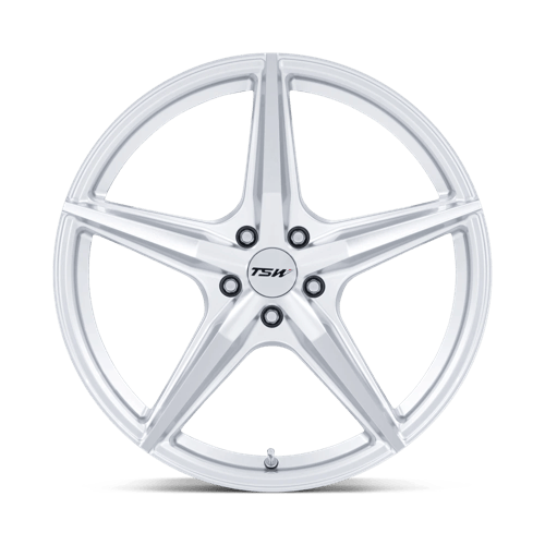 TSW TW007 ESPRIT – 18X8.5 – 5X100 – 38 mm – HYPER SILVER W/ MACHINED FACE