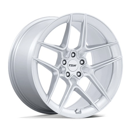 TSW TW008 SLIPSTREAM – 20X9 – 5X114.3 – 35 mm – GLOSS SILVER W/ MACHINED FACE