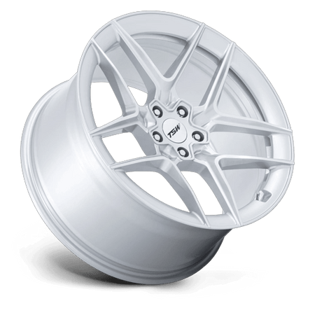 TSW TW008 SLIPSTREAM – 20X10.5 – 5X120 – 38 mm – GLOSS SILVER W/ MACHINED FACE