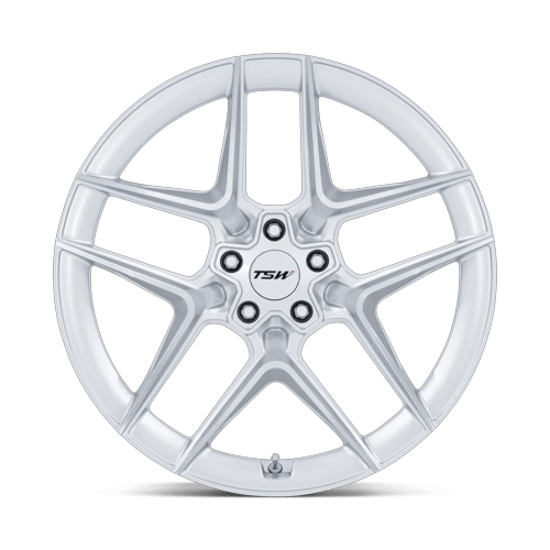 TSW TW008 SLIPSTREAM – 20X9 – 5X114.3 – 35 mm – GLOSS SILVER W/ MACHINED FACE