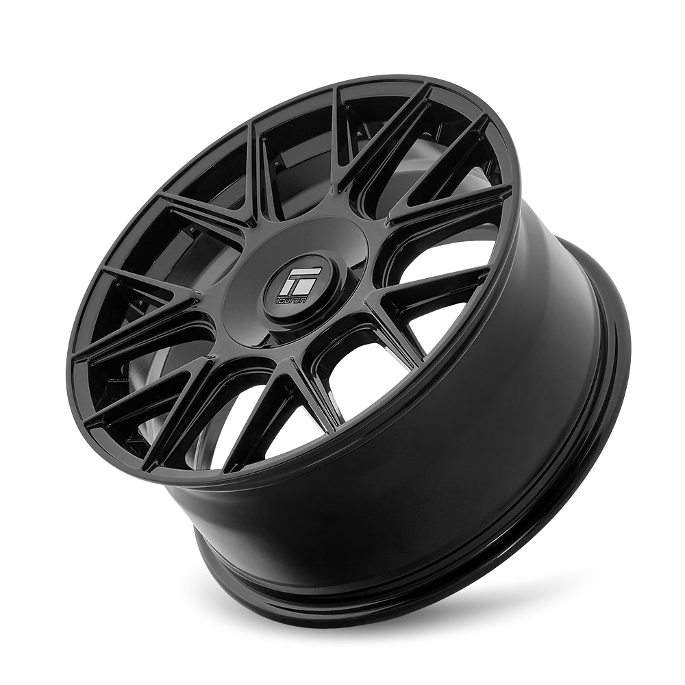 Touren Wheels TR80 – 17x8, 5x108/5x114.3, +35 – Gloss Black