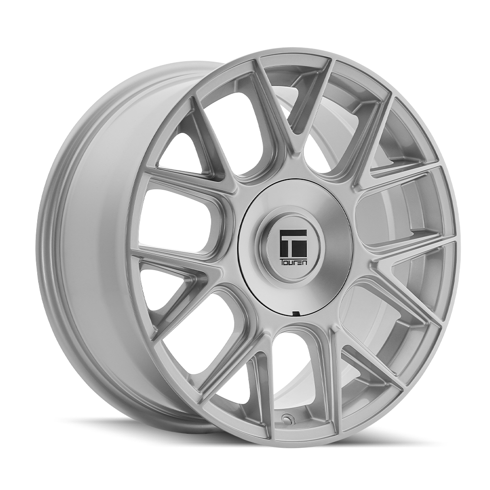 Touren Wheels TR80 – 17x8, 5x108/5x114.3, +35 – Gloss Silver