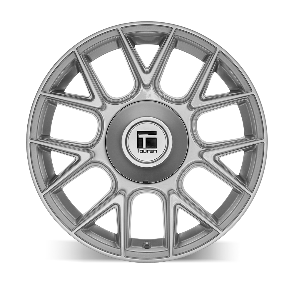 Touren Wheels TR80 – 17x8, 5x108/5x114.3, +35 – Gloss Silver
