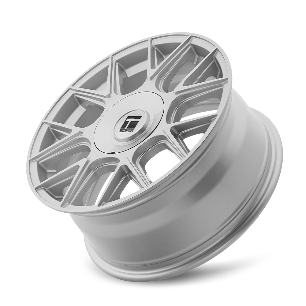 Touren Wheels TR80 – 17x8, 5x108/5x114.3, +35 – Gloss Silver