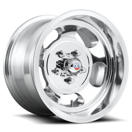 US Mag 1PC U101 INDY – 15X10 – 5X120.65 – -50 mm – HIGH LUSTER POLISHED