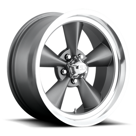 US Mag 1PC U102 STANDARD – 17X7 – 5X120.65 – 1 mm – MATTE GUN METAL