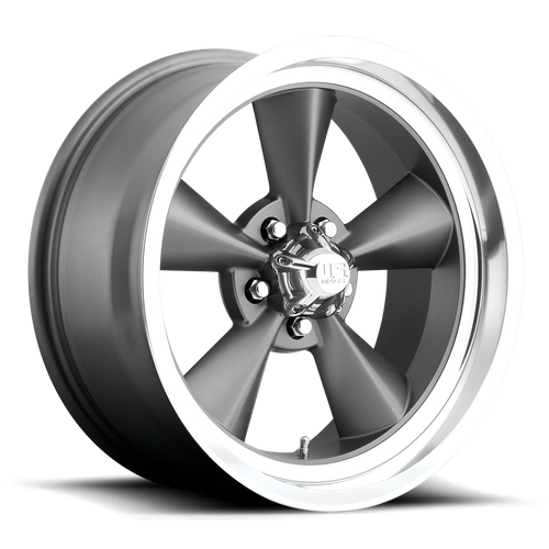 US Mag 1PC U102 STANDARD – 17X8 – 5X120.65 – 1 mm – MATTE GUN METAL