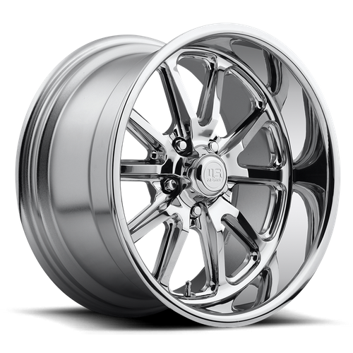 US Mag 1PC U110 RAMBLER – 17X8 – 5X120.65 – 1 mm – CHROME PLATED