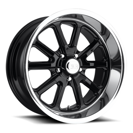 US Mag 1PC U121 RAMBLER – 17X8 – 5X114.3 – 1 mm – GLOSS BLACK