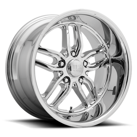 US Mag 1PC U127 CTEN – 20X10 – 5X127 – 1 mm – CHROME PLATED