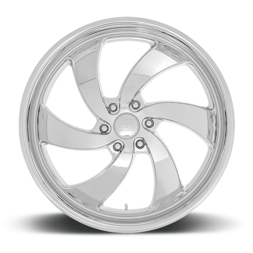 US Mag 1PC U132 DESPERADO – 20X9.5 – 5X120.65 – 1 mm – CHROME
