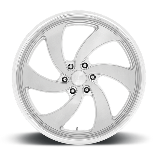US Mag 1PC U134 DESPERADO – 22X9 – 6X139.7 – 25 mm – SILVER BRUSH FACE MILL DC-LIP