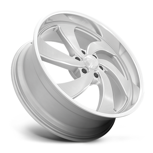 US Mag 1PC U134 DESPERADO – 22X9 – 6X139.7 – 25 mm – SILVER BRUSH FACE MILL DC-LIP